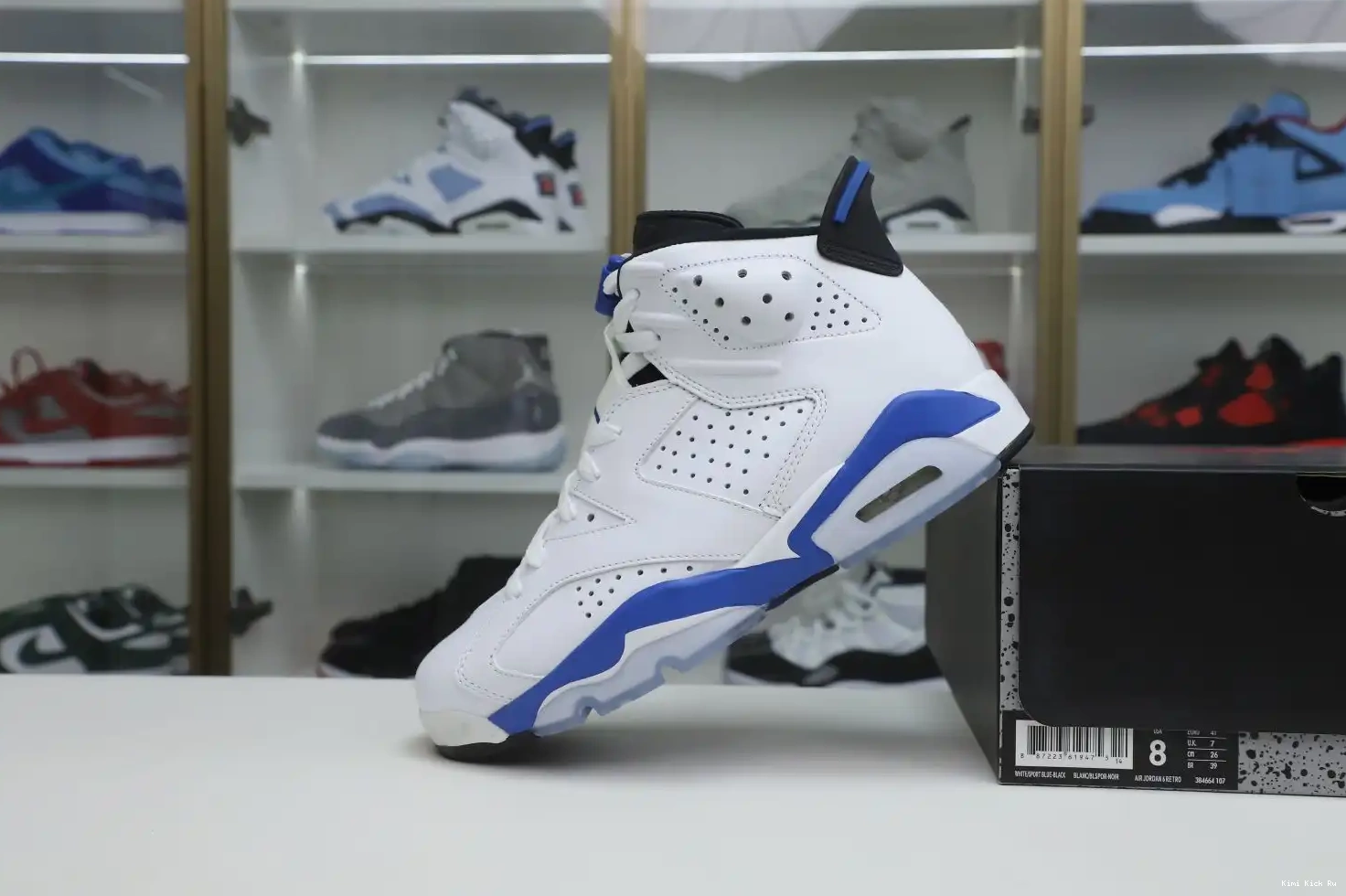 AIR JORDAN Kimikick RETRO SPORT BLUE 6 0802